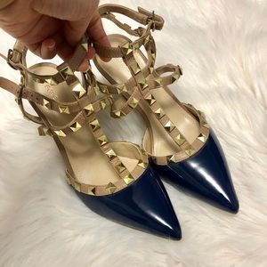 BCBGeneration Darron Studded pumps -NAVY